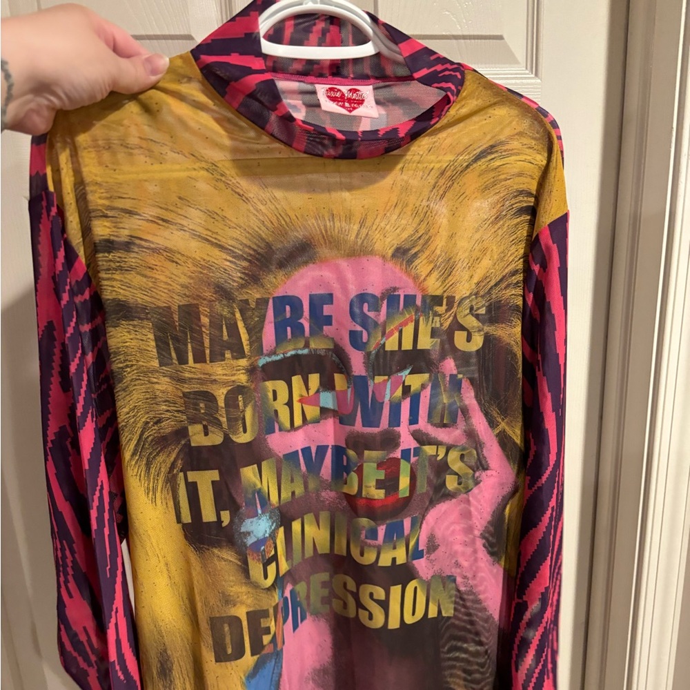 Teddy Fresh Trixie Mattel Mesh Top